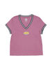 SILVERTAB™ グラフィックTシャツ ピンク BORDEAUX